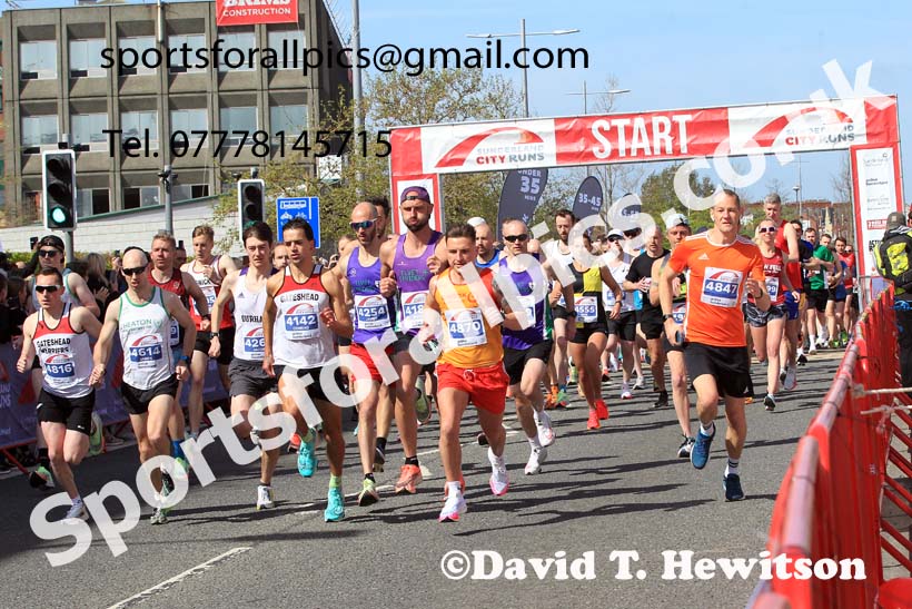 Sunderland City Half Marathon, 2022 Sunderland City Half Marathon, 10k  5k.  Photo: David T. Hewitson/Sports for All Pics